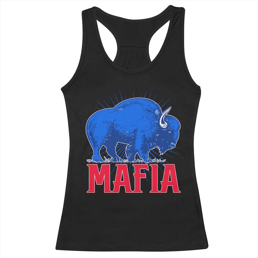 Let's Go Buffalo Racerback Tank Top Funny Mafia Gift WNY Pride TS10 Black Print Your Wear