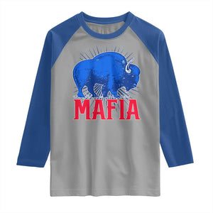 Let's Go Buffalo Raglan Shirt Funny Mafia Gift WNY Pride TS10 Sport Gray Royal Print Your Wear