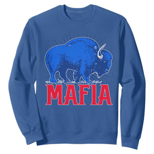 Let's Go Buffalo Sweatshirt Funny Mafia Gift WNY Pride TS10 Royal Blue Print Your Wear