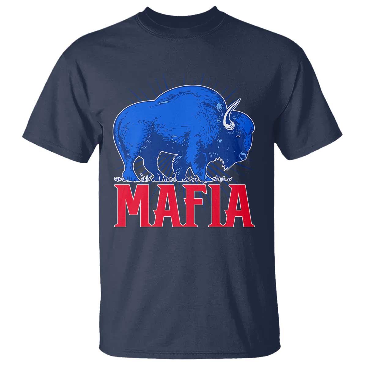 Let's Go Buffalo T Shirt Funny Mafia Gift WNY Pride TS10 Navy Print Your Wear