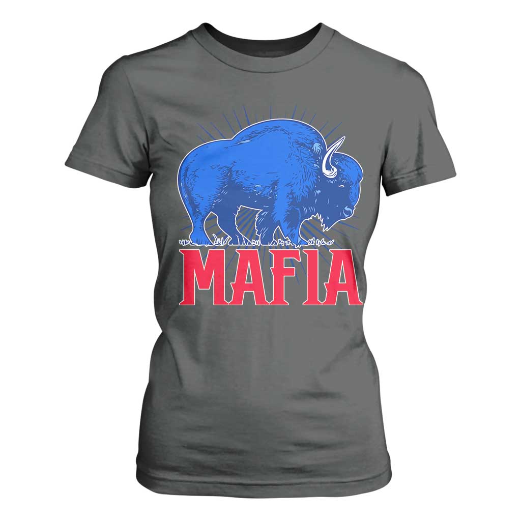 Let's Go Buffalo T Shirt For Women Funny Mafia Gift WNY Pride TS10 Dark Heather Print Your Wear