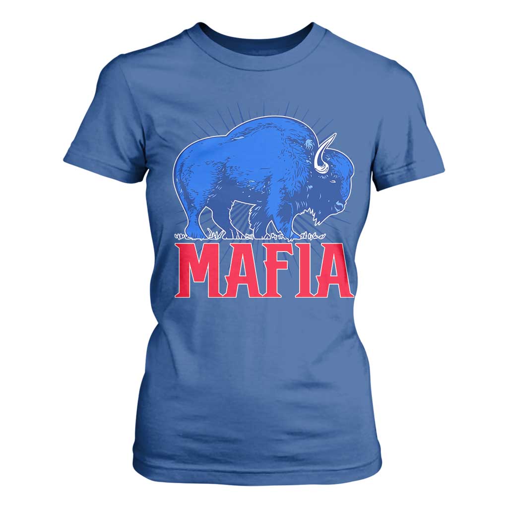 Let's Go Buffalo T Shirt For Women Funny Mafia Gift WNY Pride TS10 Royal Blue Print Your Wear
