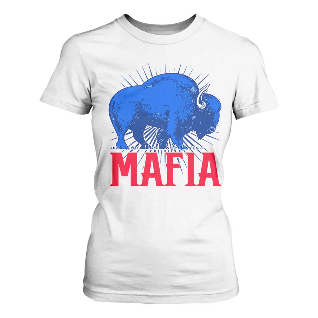 Let's Go Buffalo T Shirt For Women Funny Mafia Gift WNY Pride TS10 White Print Your Wear