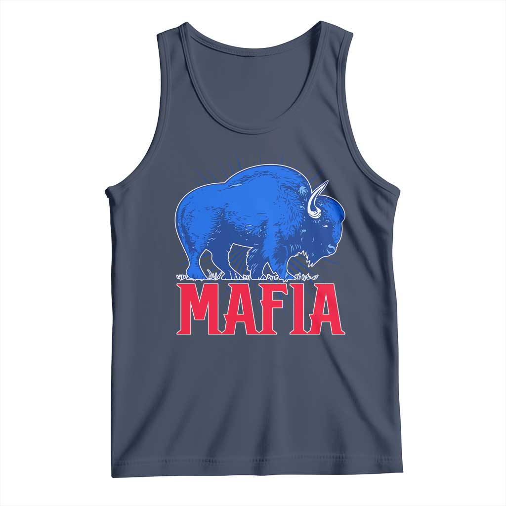 Let's Go BFB Tank Top Funny Mafia Gift WNY Pride TS10 Navy Print Your Wear