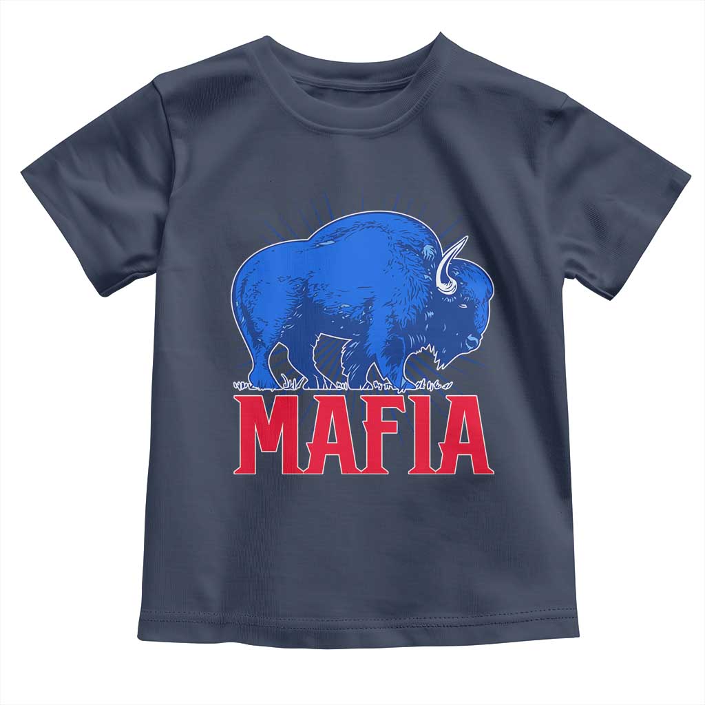 Let's Go Buffalo Toddler T Shirt Funny Mafia Gift WNY Pride TS10 Navy Print Your Wear