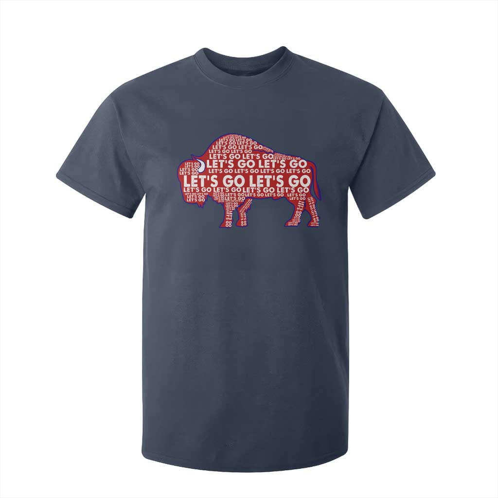 Let's Go BFB T Shirt For Kid WNY Pride Fan Apparel TS10 Navy Print Your Wear