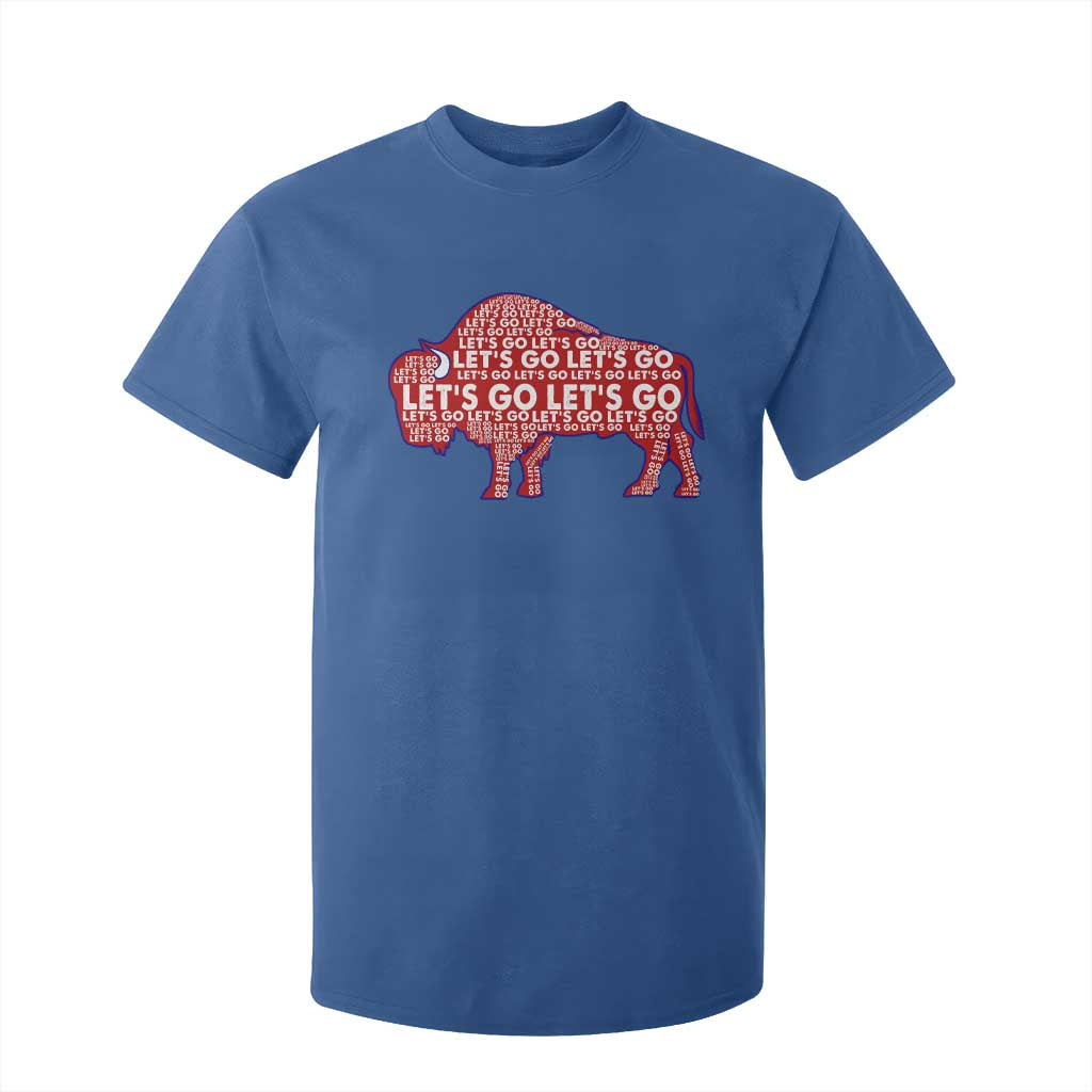 Let's Go Buffalo T Shirt For Kid WNY Pride Fan Apparel TS10 Royal Blue Print Your Wear