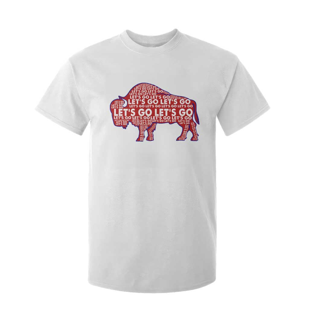 Let's Go Buffalo T Shirt For Kid WNY Pride Fan Apparel TS10 White Print Your Wear