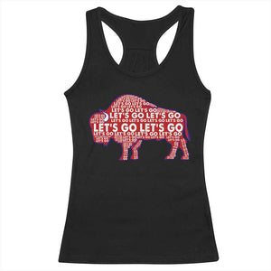 Let's Go Buffalo Racerback Tank Top WNY Pride Fan Apparel TS10 Black Print Your Wear