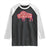 Let's Go Buffalo Raglan Shirt WNY Pride Fan Apparel TS10 Black White Print Your Wear