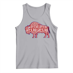 Let's Go BFB Tank Top WNY Pride Fan Apparel TS10 Athletic Heather Print Your Wear