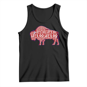 Let's Go BFB Tank Top WNY Pride Fan Apparel TS10 Black Print Your Wear