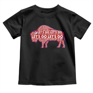 Let's Go BFB Toddler T Shirt WNY Pride Fan Apparel TS10 Black Print Your Wear