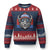 Buffalo Football Ugly Christmas Sweater Vintage 90s Bill Fan Game Day TS10 Navy Red Print Your Wear