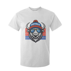 Buffalo Football T Shirt For Kid Vintage 90s Bill Fan Game Day TS10 White Print Your Wear