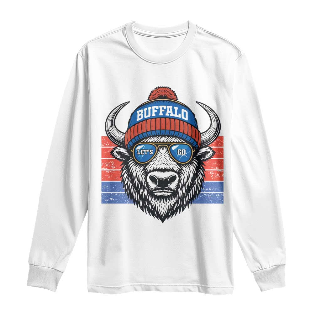BFB Football Long Sleeve Shirt Vintage 90s Sports Fan Game Day TS10 White Print Your Wear