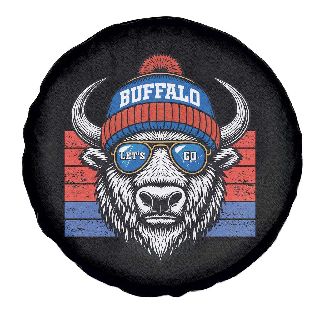 Buffalo Football Spare Tire Cover Vintage 90s Bill Fan Game Day TS10 Print Your Wear