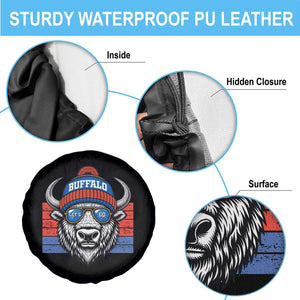 Buffalo Football Spare Tire Cover Vintage 90s Bill Fan Game Day TS10 Print Your Wear