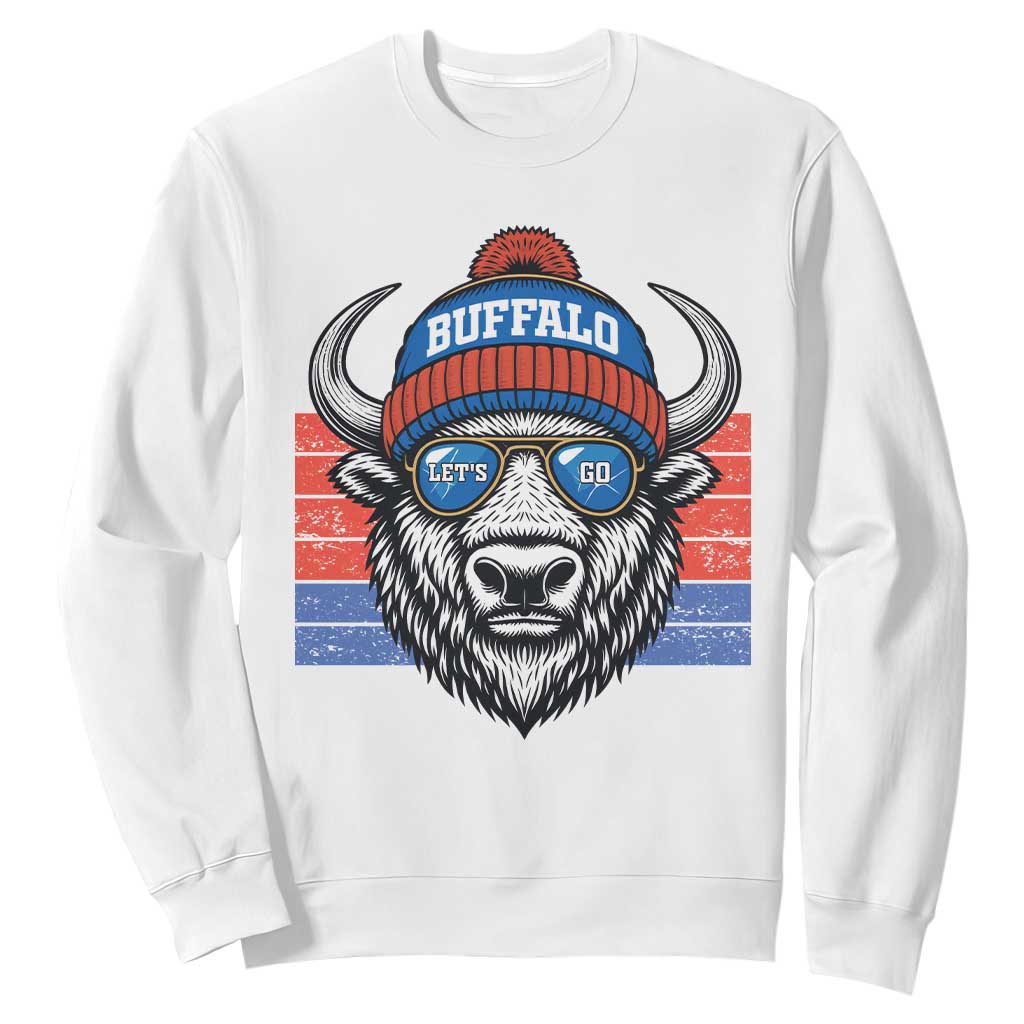 BFB Football Sweatshirt Vintage 90s Sports Fan Game Day TS10 White Print Your Wear