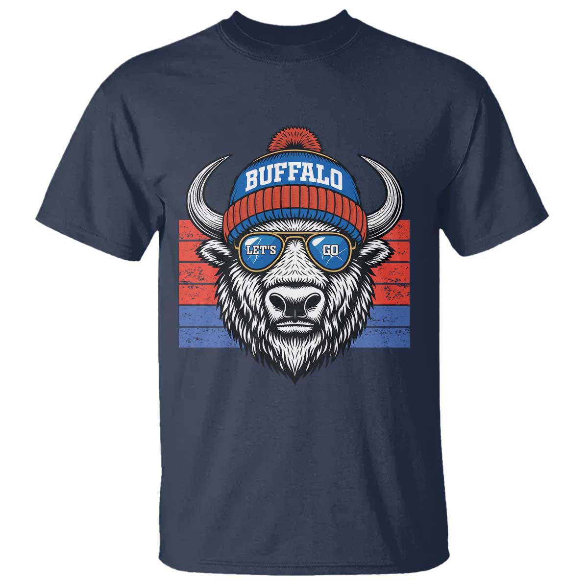 BFB Football T Shirt Vintage 90s Sports Fan Game Day TS10 Navy Print Your Wear