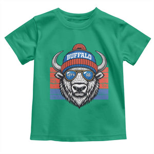 Buffalo Football Toddler T Shirt Vintage 90s Bill Fan Game Day TS10 Irish Green Print Your Wear