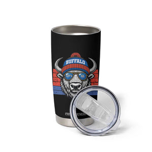 Buffalo Football Tumbler Cup Vintage 90s Bill Fan Game Day TS10 Print Your Wear