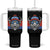 Buffalo Football Tumbler With Handle Vintage 90s Bill Fan Game Day TS10 One Size: 40 oz Black Print Your Wear