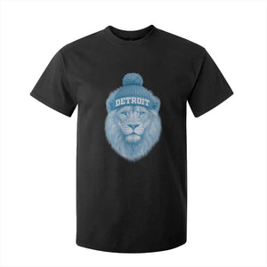Detroit Football T Shirt For Kid Retro Lions Mascot Sport Fan TS10 Black Print Your Wear