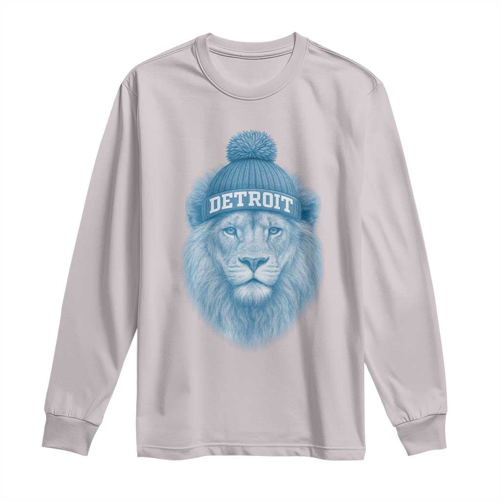 LF Football Long Sleeve Shirt Retro Sport Fan TS10 Ice Gray Print Your Wear