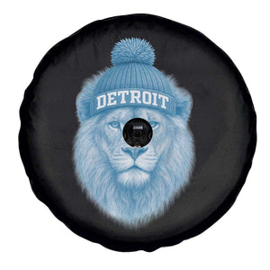 Detroit Football Spare Tire Cover Retro Lions Mascot Sport Fan TS10 Print Your Wear