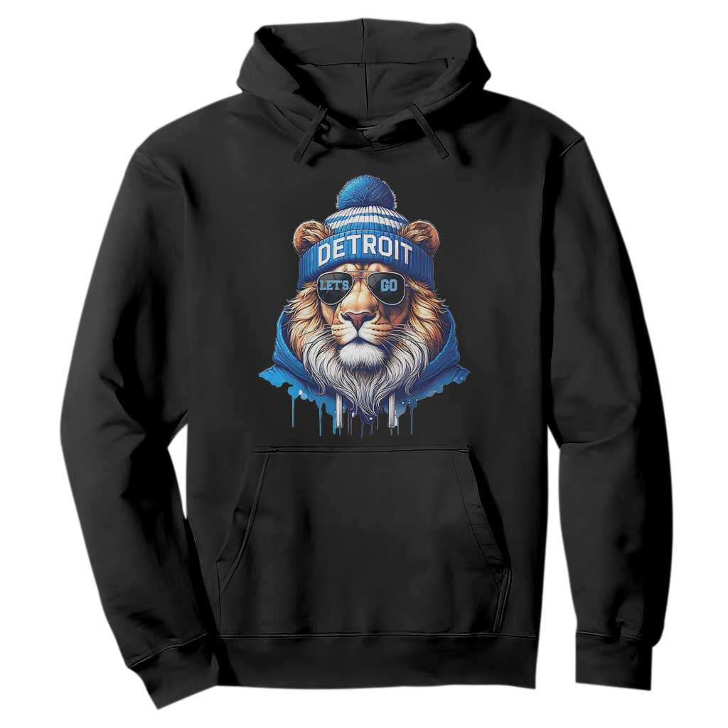 LF Game Day Hoodie Wearing Glasses Sunday Football Fan Apparel TS10 Black Print Your Wear