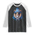 Lion Lovers Raglan Shirt Wearing Glasses Sunday Detroit Fan Apparel TS10 Black White Print Your Wear