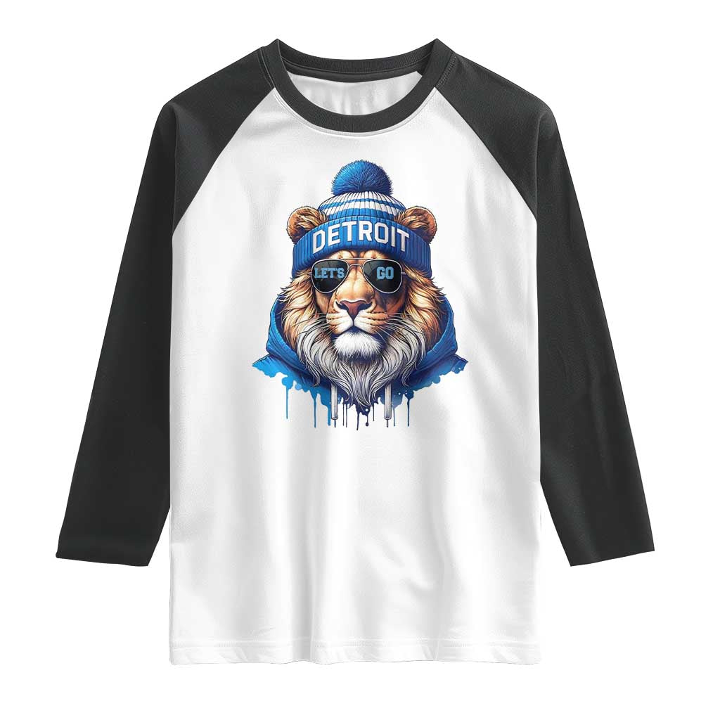 LF Game Day Raglan Shirt Wearing Glasses Sunday Football Fan Apparel TS10 White Black Print Your Wear