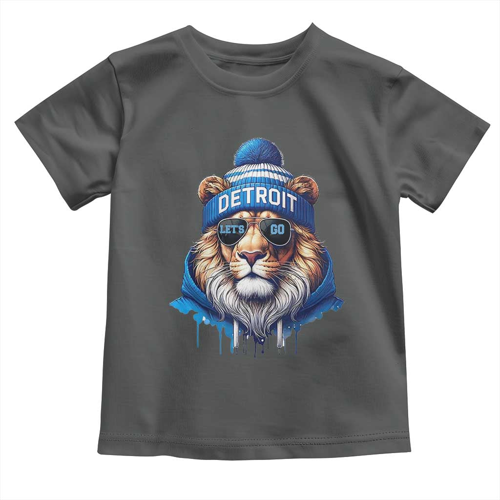 LF Game Day Toddler T Shirt Wearing Glasses Sunday Football Fan Apparel TS10 Dark Heather Print Your Wear