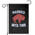 Married Into This Buffalo Garden Flag Vintage Sport Mafia Wife Wedding Gifts TS10 Black Print Your Wear