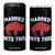 Married Into This Buffalo 4 in 1 Can Cooler Tumbler Vintage Sport Mafia Wife Wedding Gifts TS10 One Size: 16 oz Black Print Your Wear