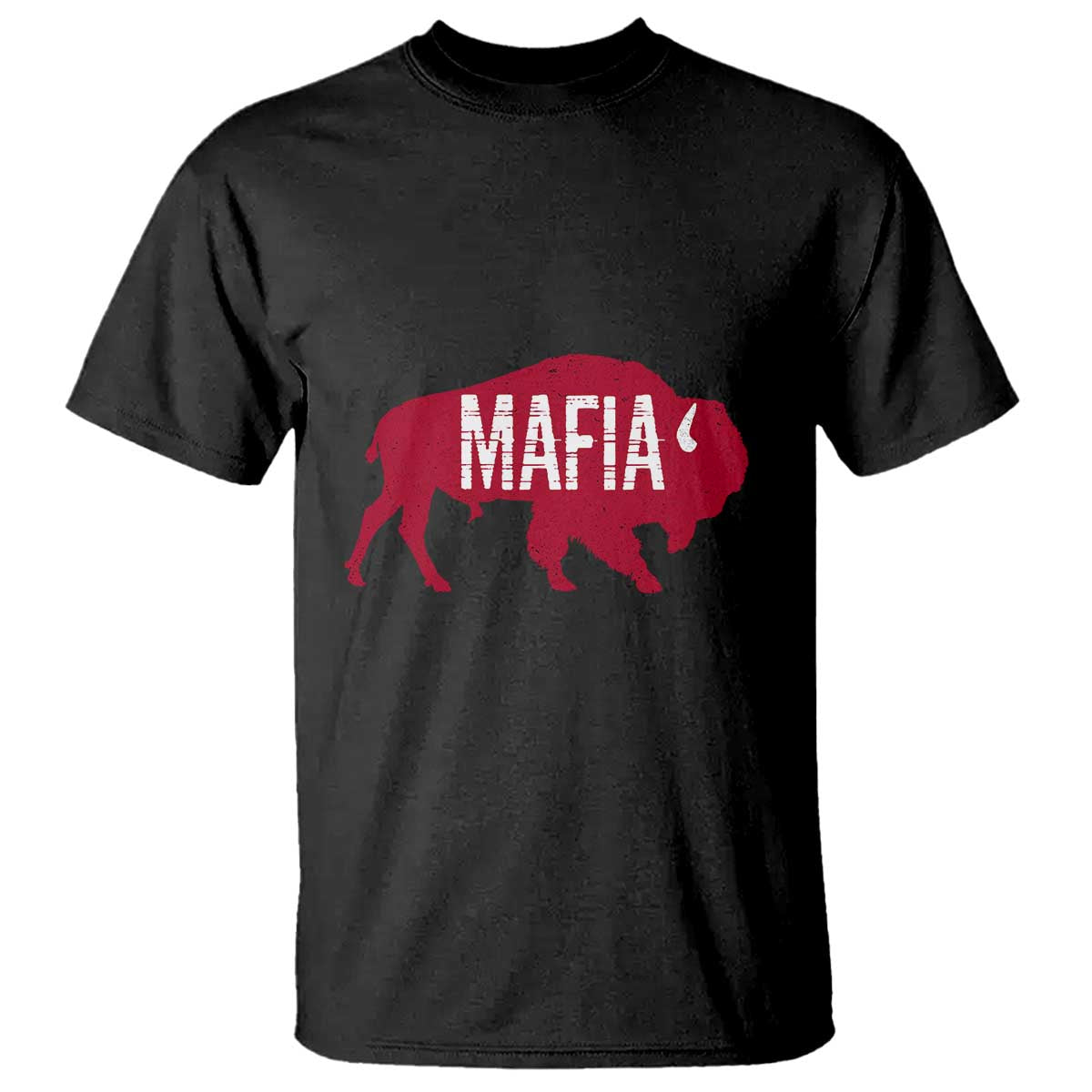 Let's Go Buffalo T Shirt Funny Mafia WNY Pride Red Buffalo TS10 Black Print Your Wear