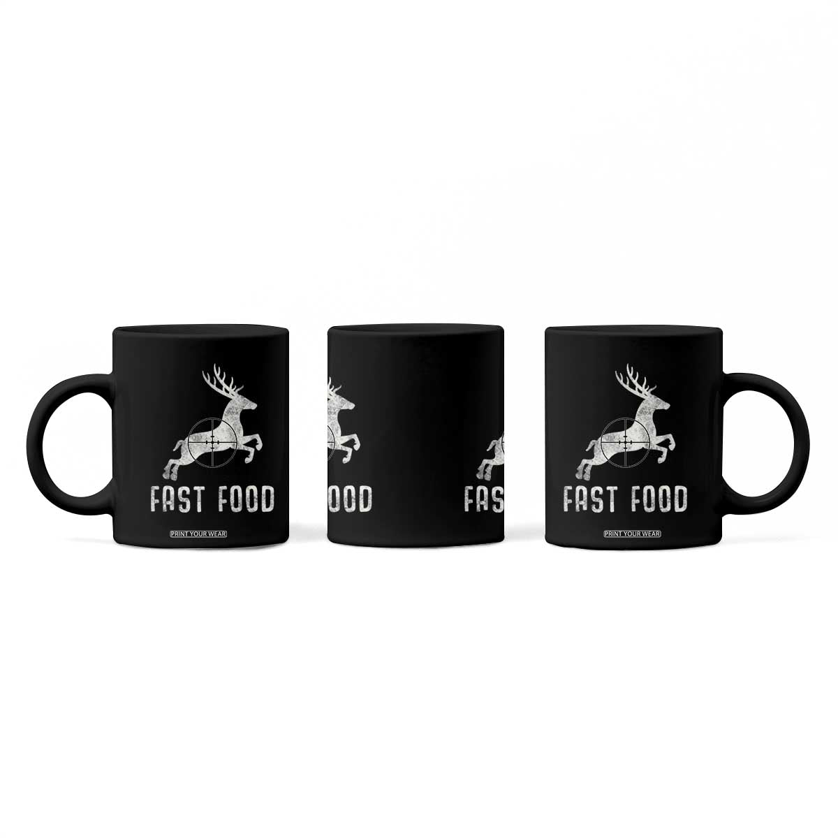 Deer Hunting Season Coffee Mug Funny Fast Food TS10 Print Your Wear