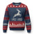 Deer Hunting Season Ugly Christmas Sweater Funny Fast Food - Print Your Wear