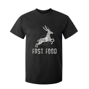 Deer Hunting Season T Shirt For Kid Funny Fast Food - Print Your Wear