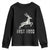 Deer Hunting Season Youth Sweatshirt Funny Fast Food TS10 Black Print Your Wear