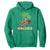 St Patricks Day Bitcoin Astronaut Hoodie Lucky Shamrock Leprechaun BTC Crypto Holder TS10 Irish Green Print Your Wear