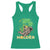 St Patricks Day Bitcoin Astronaut Racerback Tank Top Lucky Shamrock Leprechaun BTC Crypto Holder TS10 Irish Green Print Your Wear