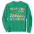 St Patricks Day Lucky Teacher Sweatshirt Teaching Lucky Charm Teachers TS10 Irish Green Print Your Wear