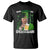 Funny Trump Make St. Paddy's Day Great Again T Shirt Lucky Shamrock American Flag TS10 Black Print Your Wear