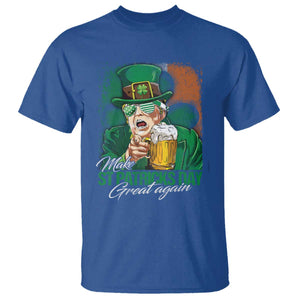 Funny Trump St Patricks Day T Shirt Make St Patricks Day Great Again TS10 Royal Blue Print Your Wear