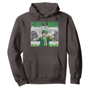 Funny Trump St Patricks Day Hoodie Paddy's Home White House TS10 Dark Chocolate Print Your Wear