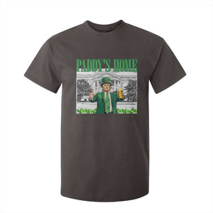 Funny Trump St Patricks Day T Shirt For Kid Paddy's Home White House TS10 Dark Chocolate Print Your Wear