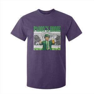 Funny Trump St Patricks Day T Shirt For Kid Paddy's Home White House TS10 Purple Print Your Wear