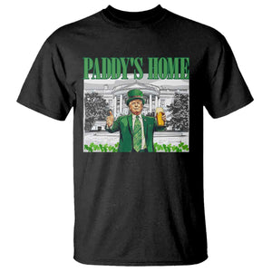 Funny Trump St Patricks Day T Shirt Paddy's Home White House TS10 Black Print Your Wear